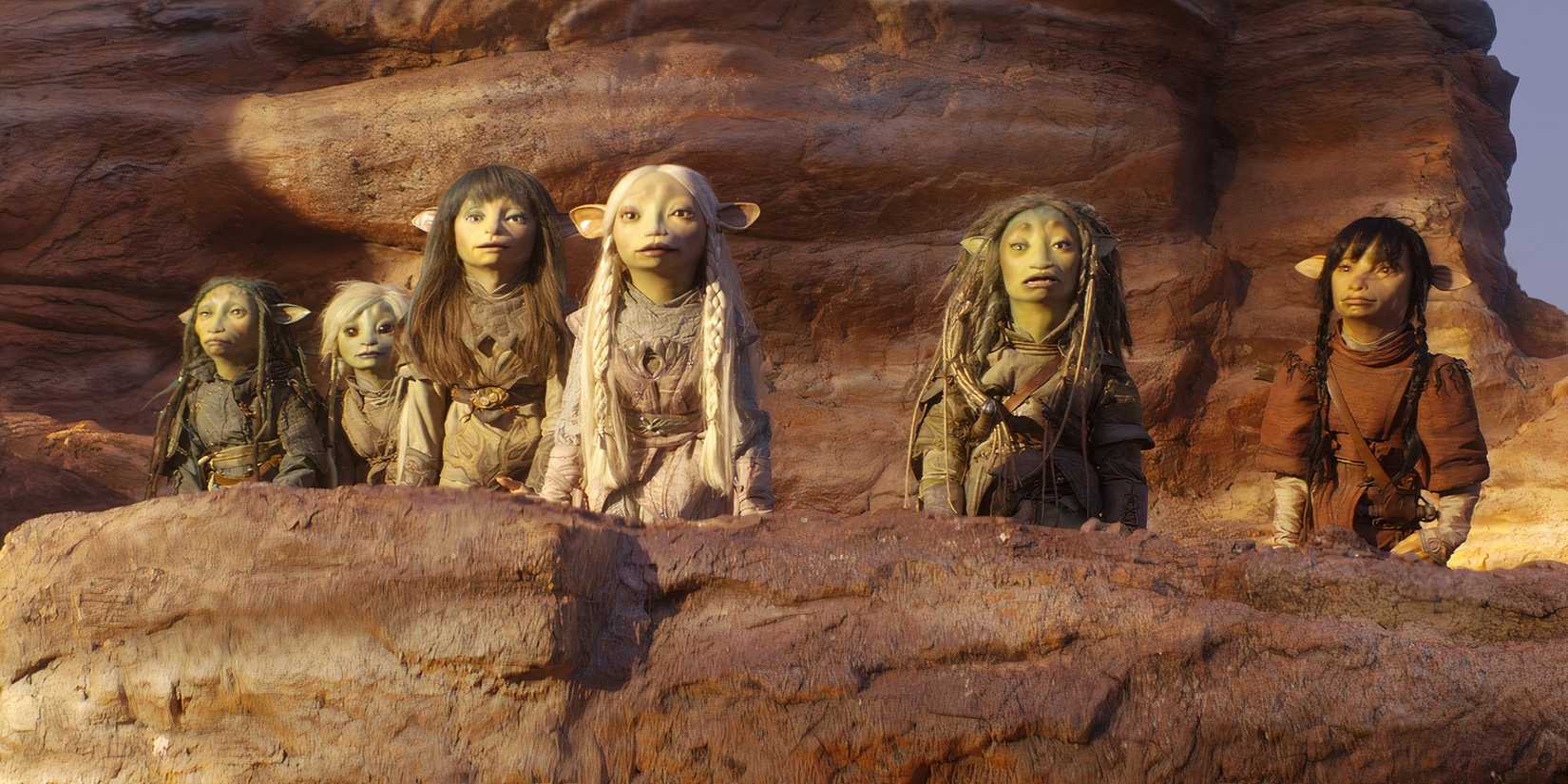 The heroes in The Dark Crystal Age of Resistance 