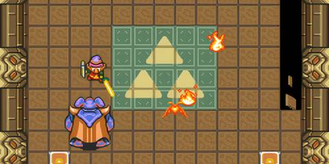 Gameplay screenshot of The Legend Of Zelda: A Link To The Past