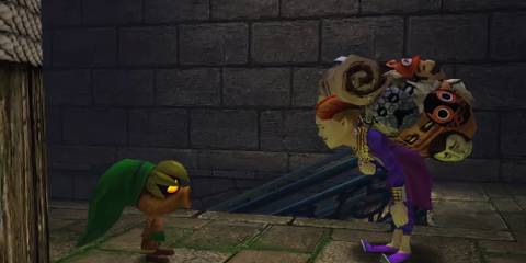 Gameplay screenshot of The Legend Of Zelda: Majora's Mask 3D with the Project Restoration mod