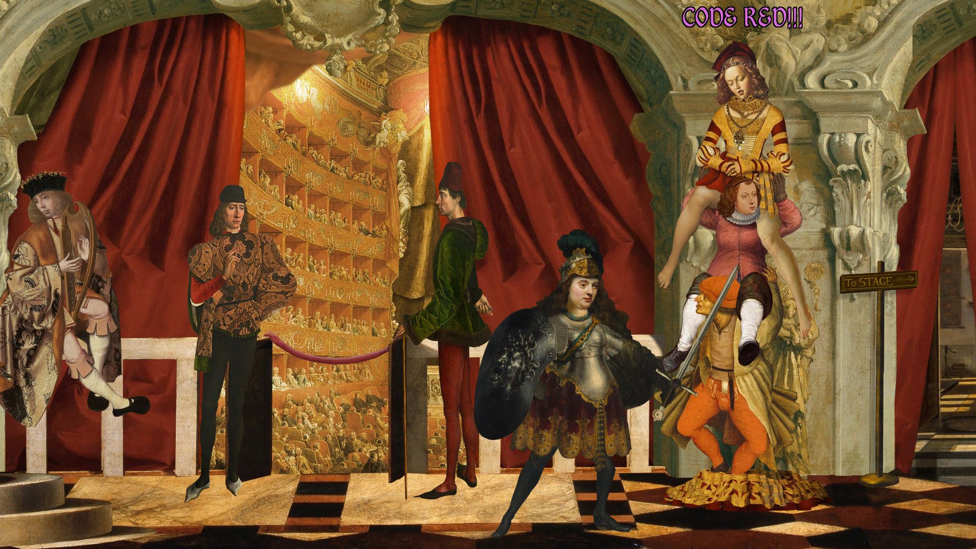 The Procession to Calvary Press Image 2