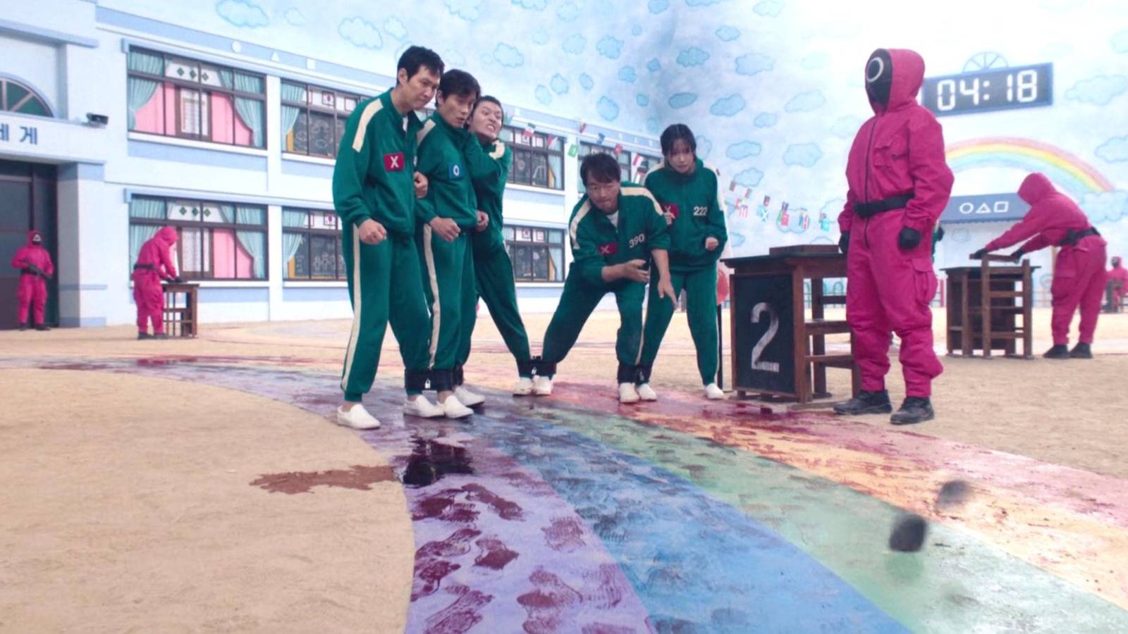 the six leg challenge in squid game season 2