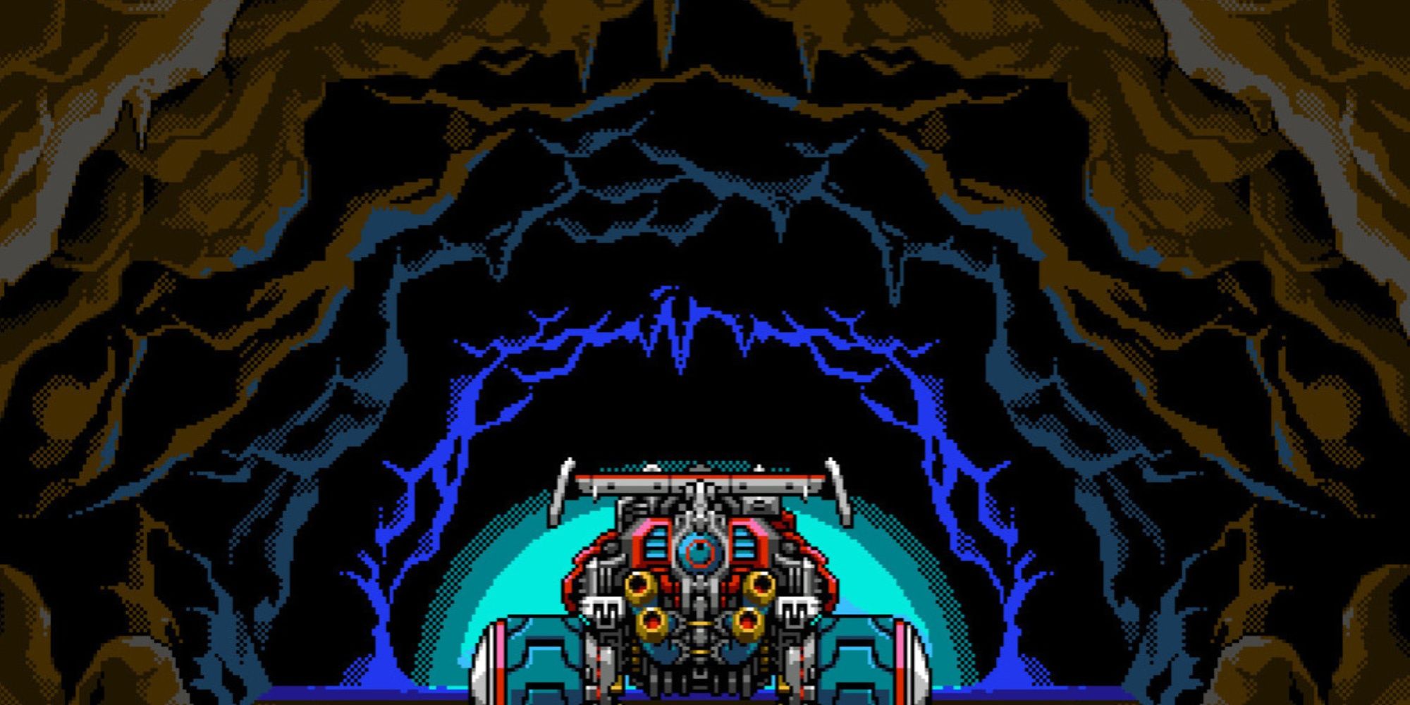 The tank in Blaster Master Zero