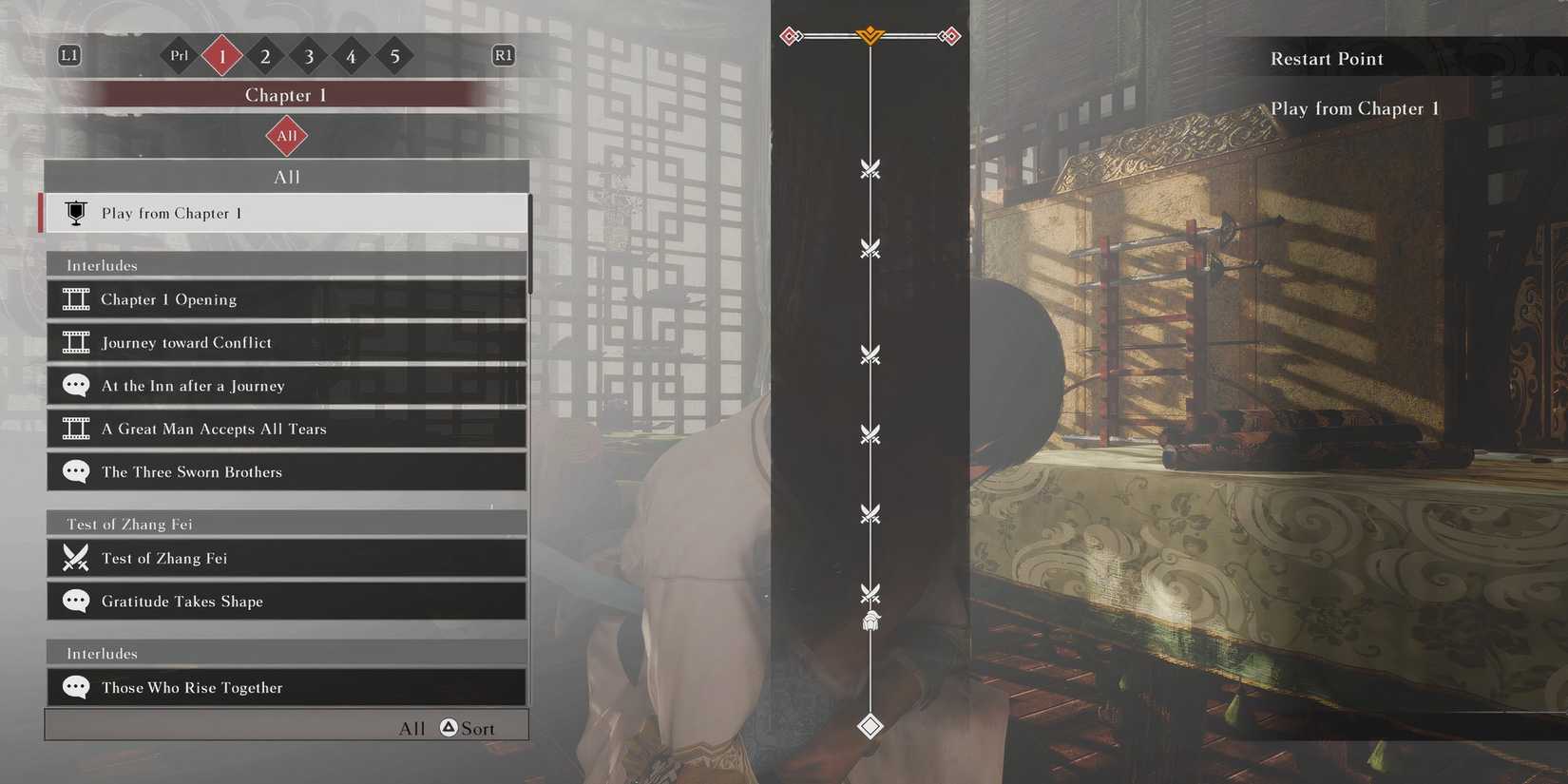 The timeline in Dynasty Warriors Origins