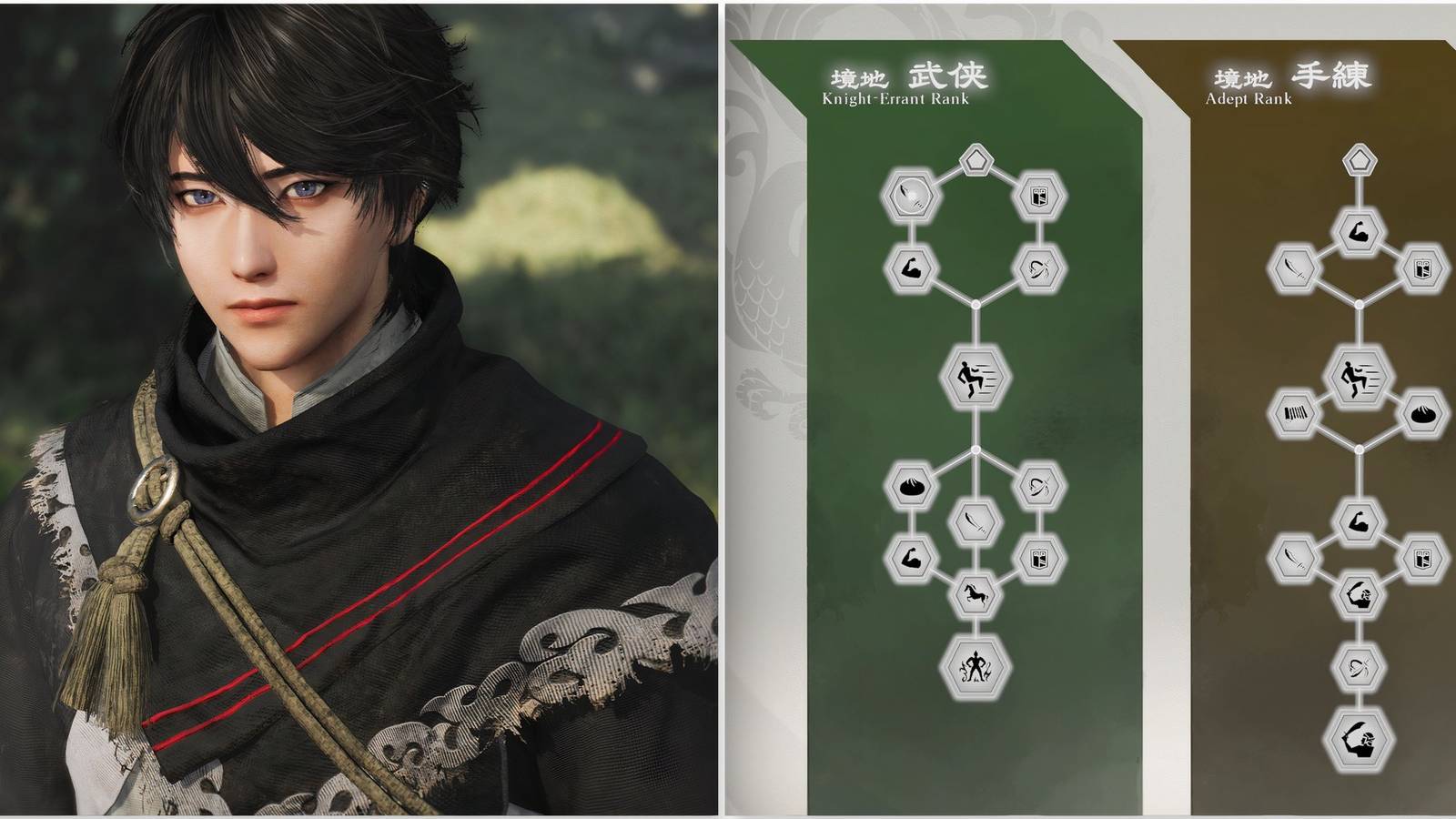 The wanderer and the skill tree in Dynasty Warriors Origins
