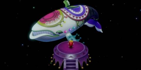 The Wind Fish appears before Link.