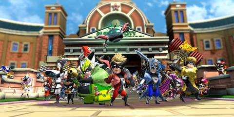 The Wonderful 100 at the beginning of the game.