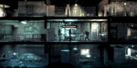This War Of Mine meeting hostile characters