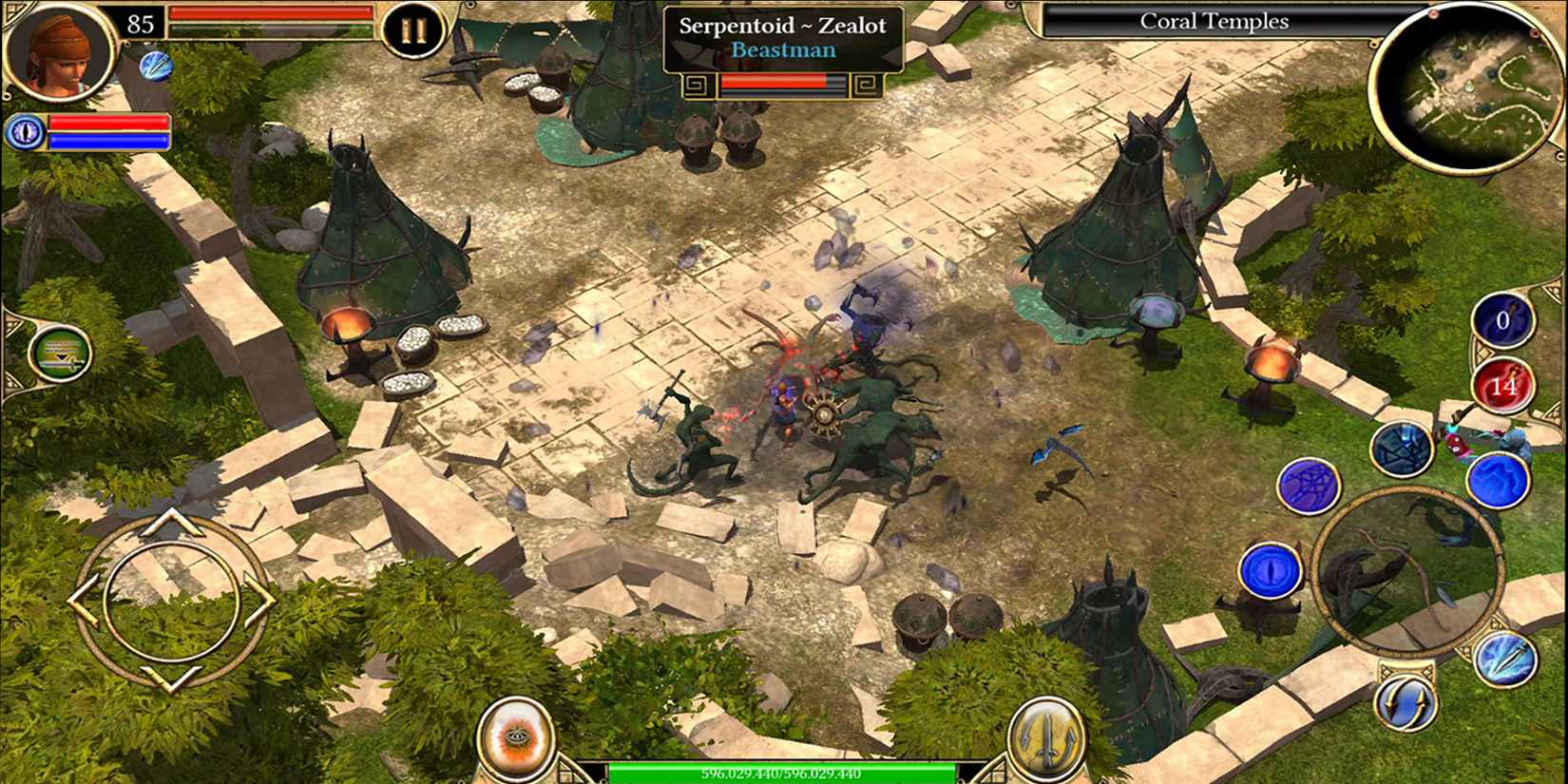 Titan Quest Ultimate Edition on iOS