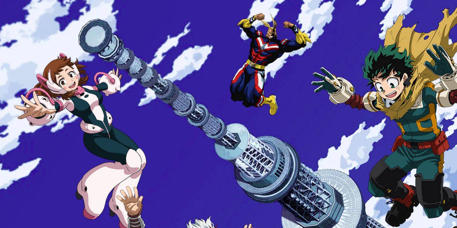 tokyo skytree my hero academia collab