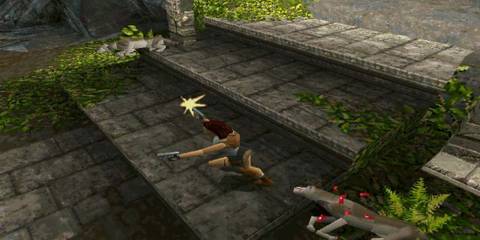 tomb raider 1996 lara shooting