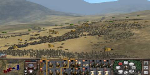 Total War Medieval 2 infantry battle