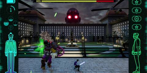 Travis fighting Brian Buster Jr.