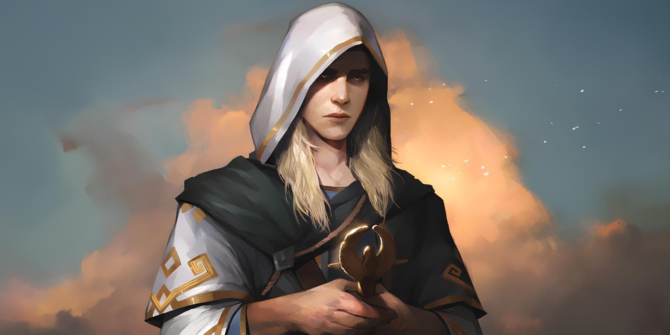 Tristain as a cleric in pathfinder kingmaker (1)