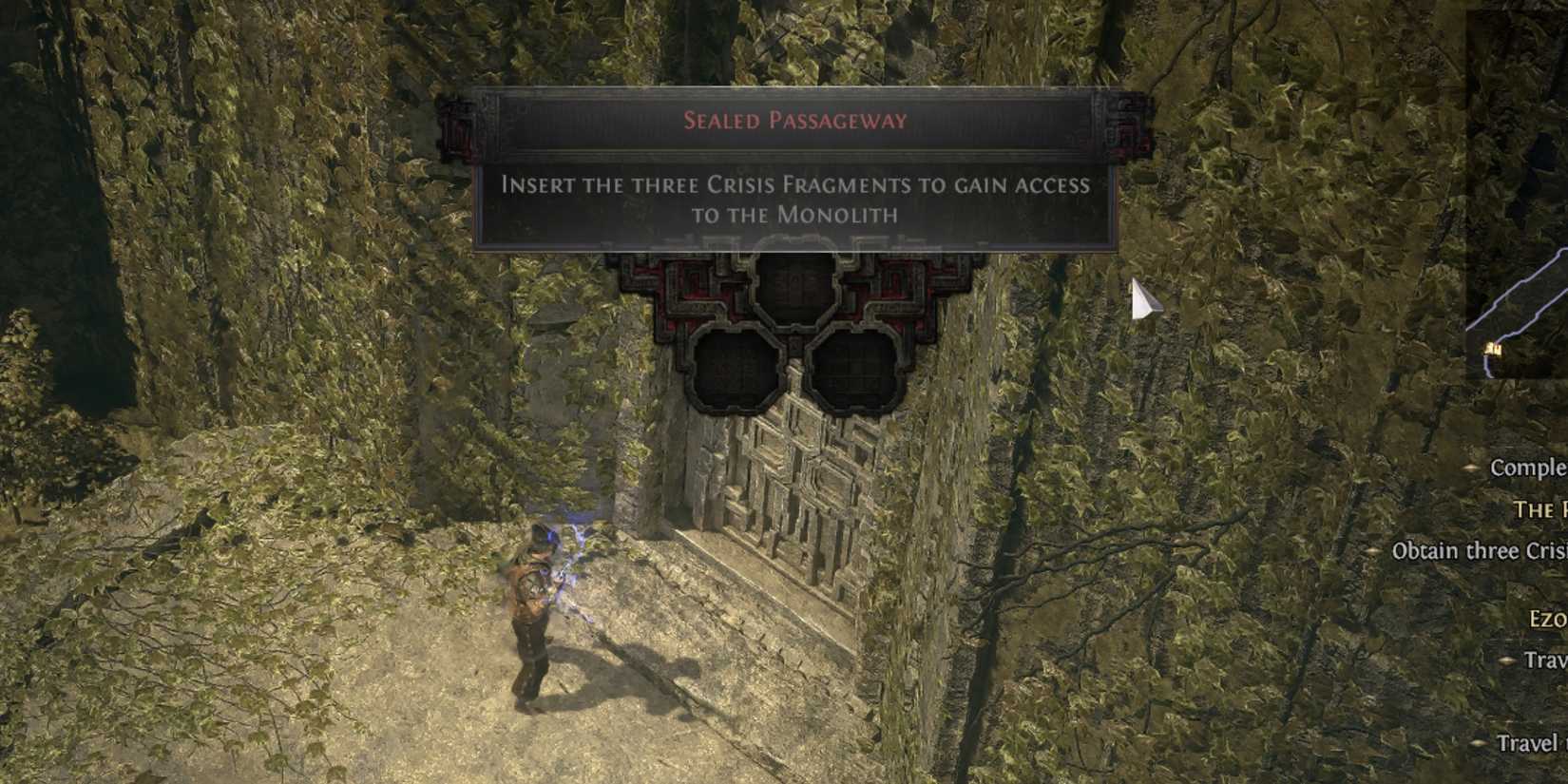 trying to unlock the burning monolith in path of exile 2