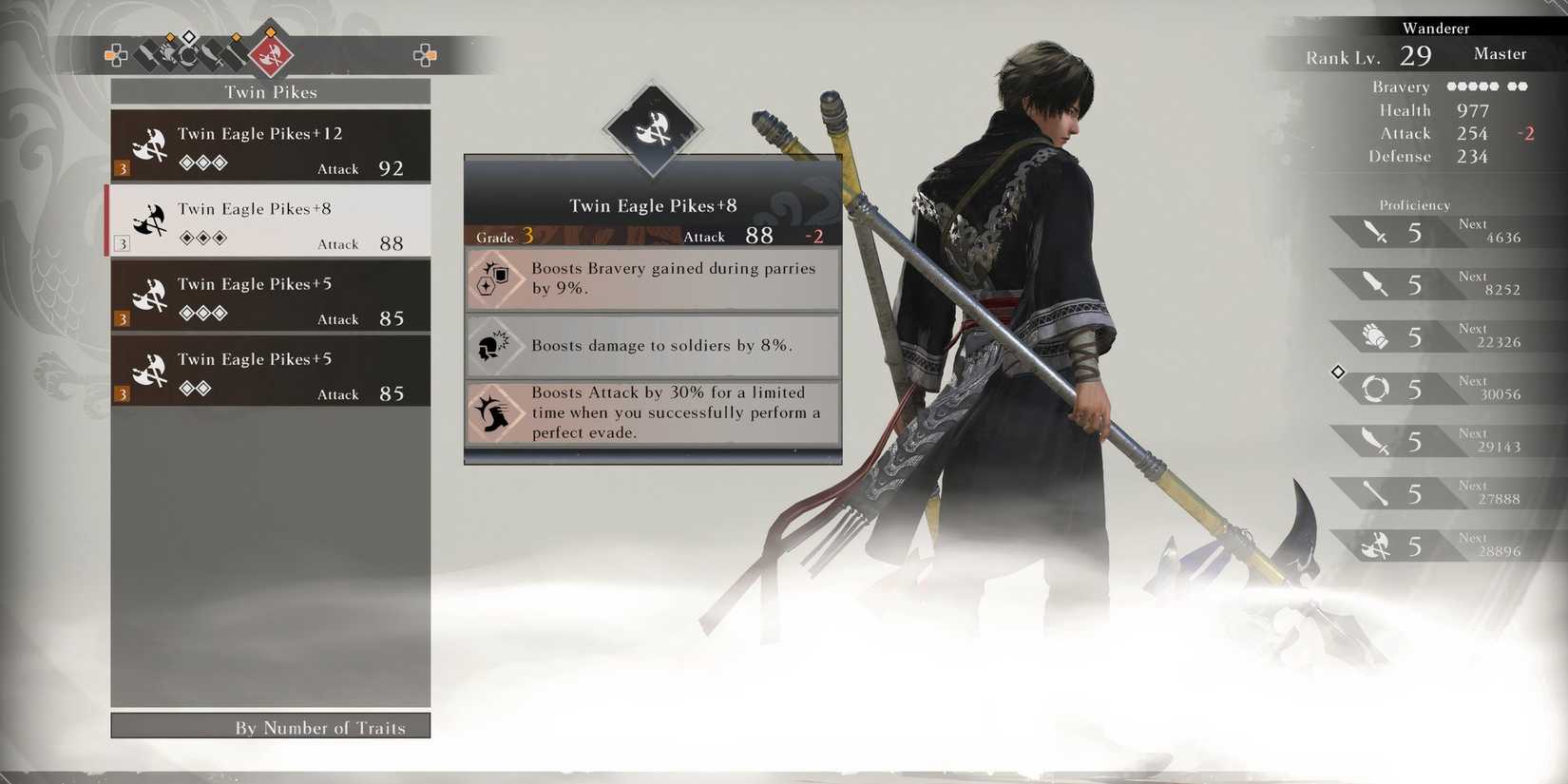 Twin Eagle Pikes weapon in Dynasty Warriors Origins
