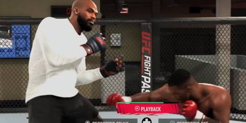 UFC 5 - Tyson counters with a hook to the body