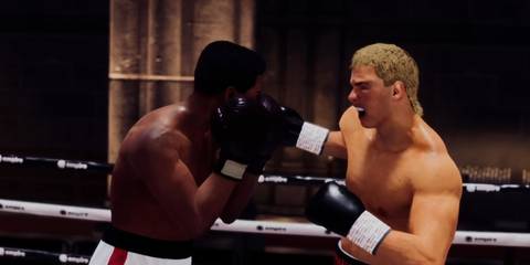 Undisputed Tommy Morrison landing a hook on Ali