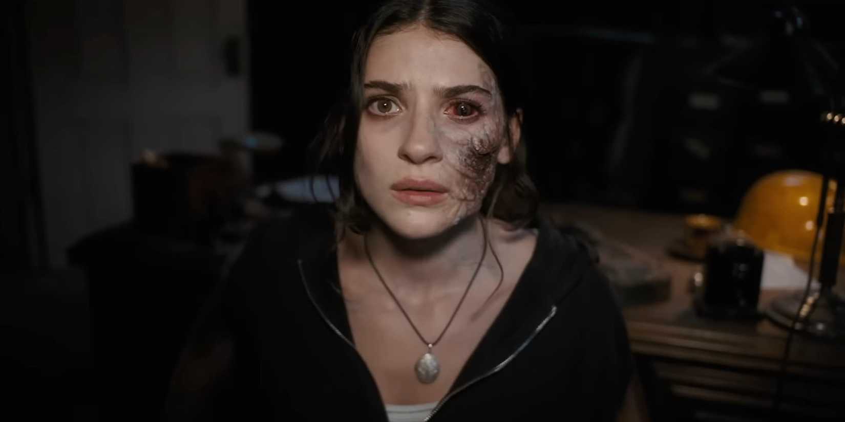 Scene from Until Dawn movie's official trailer