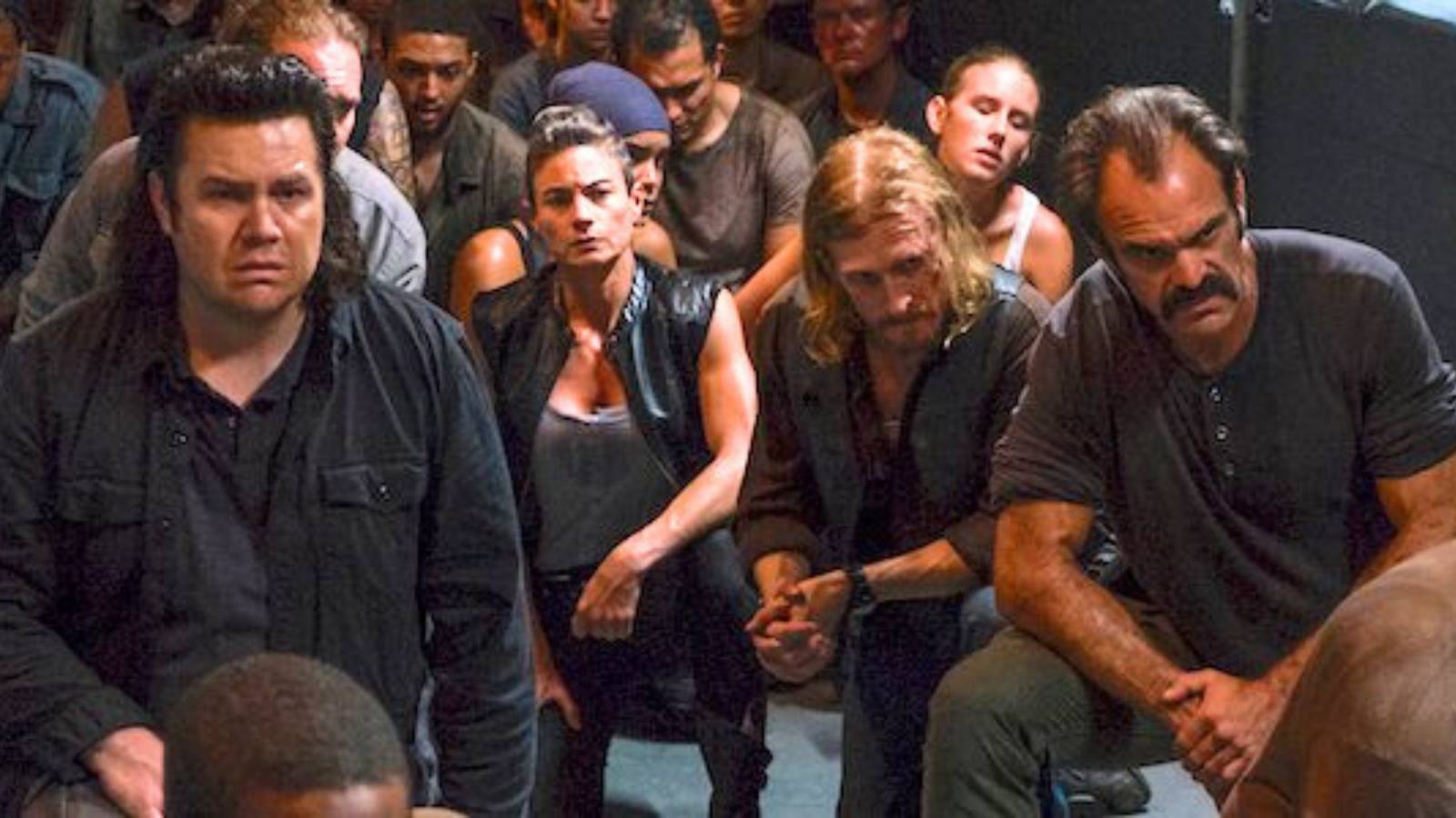 The Saviors in the walking dead