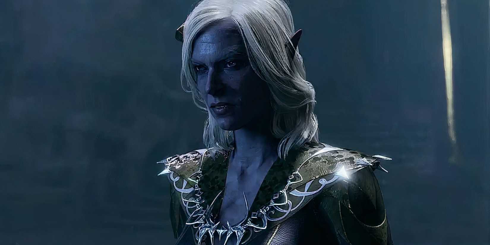 Viconia looking angry in Baldur's Gate 3