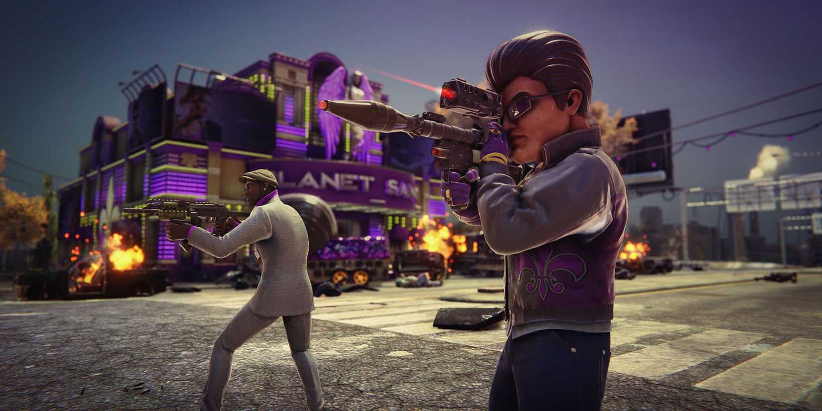 People shooting in Saints Row the Third