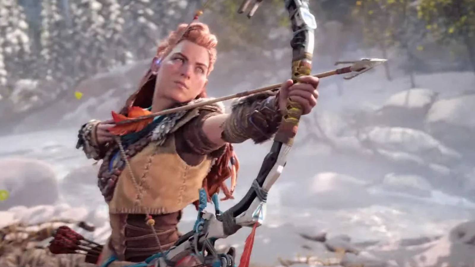 Aloy in Horizon Zero Dawn