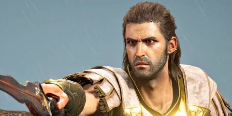 Alexios as Deimos in AC Odyssey