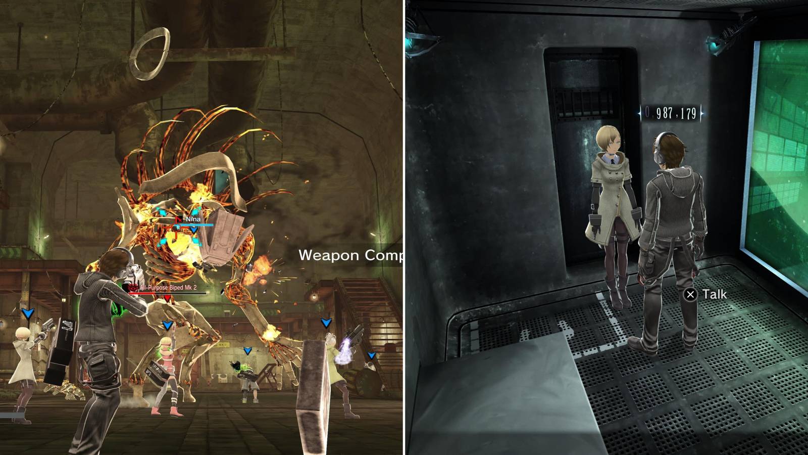 The Player Shooting An Abductor & Talking To Their Accessory 