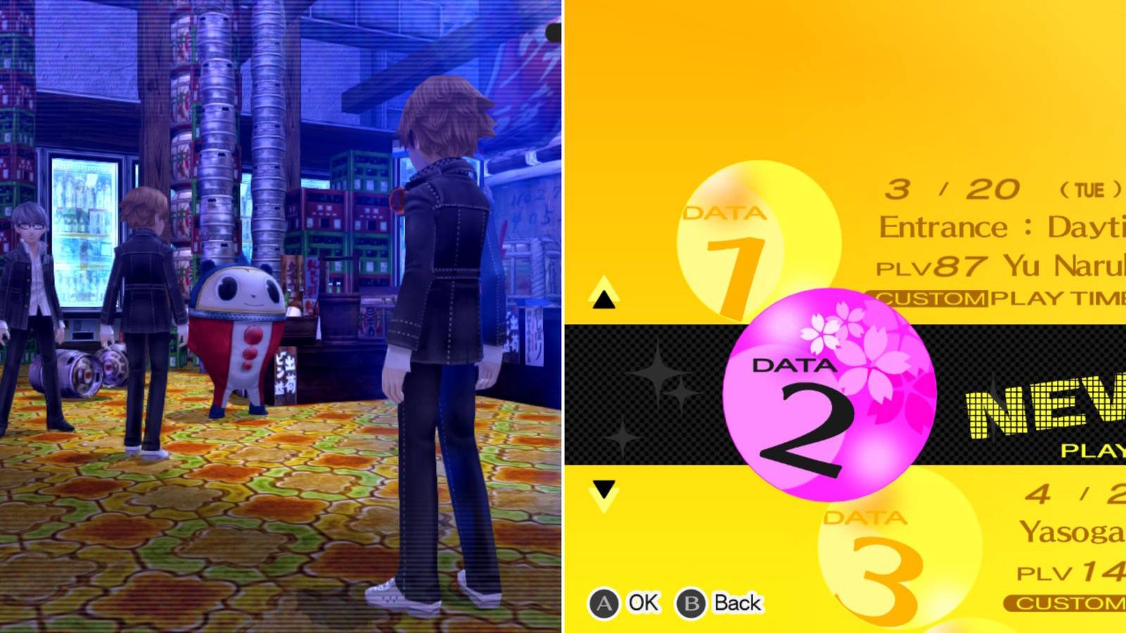 The Party Facing Shadow Yoskue & The New Game Plus Save File 