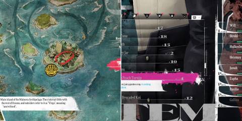 The Virga Island On The World Map & White Peach Turnips In The Inventory 