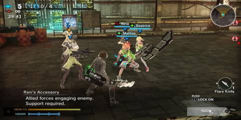 Upgraded Comrades in Freedom Wars Remastered
