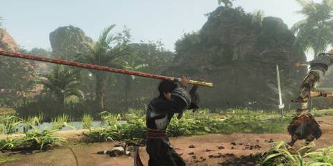 Using the Staff in Dynasty Warriors Origins