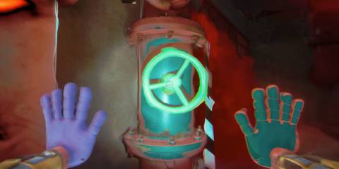 Using Valve to Stop the Red Gas Leak from the Pipe Poppy Playtime Chapter 4