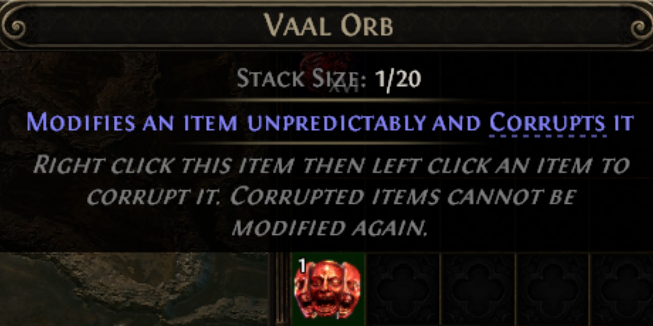 vaal orb in path of exile 2