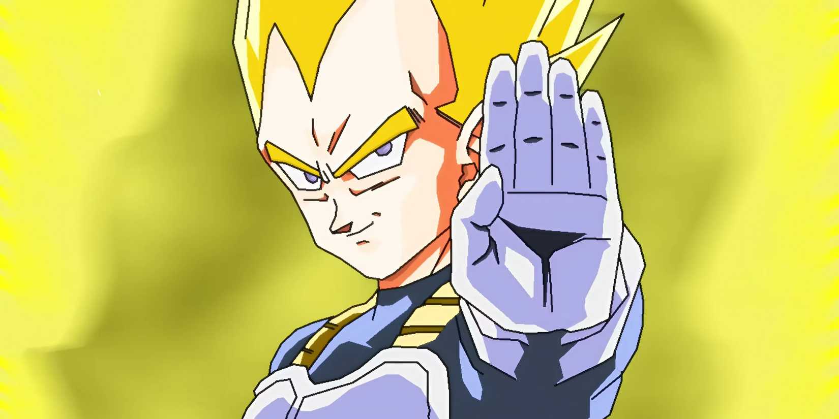 vegeta big bang attack preparation