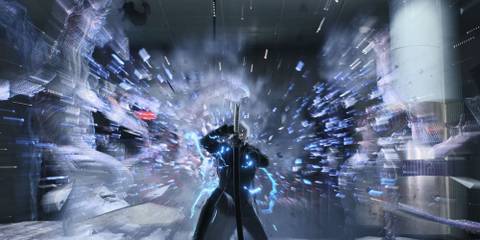 Vergil uses Judgement Cut on some enemies.