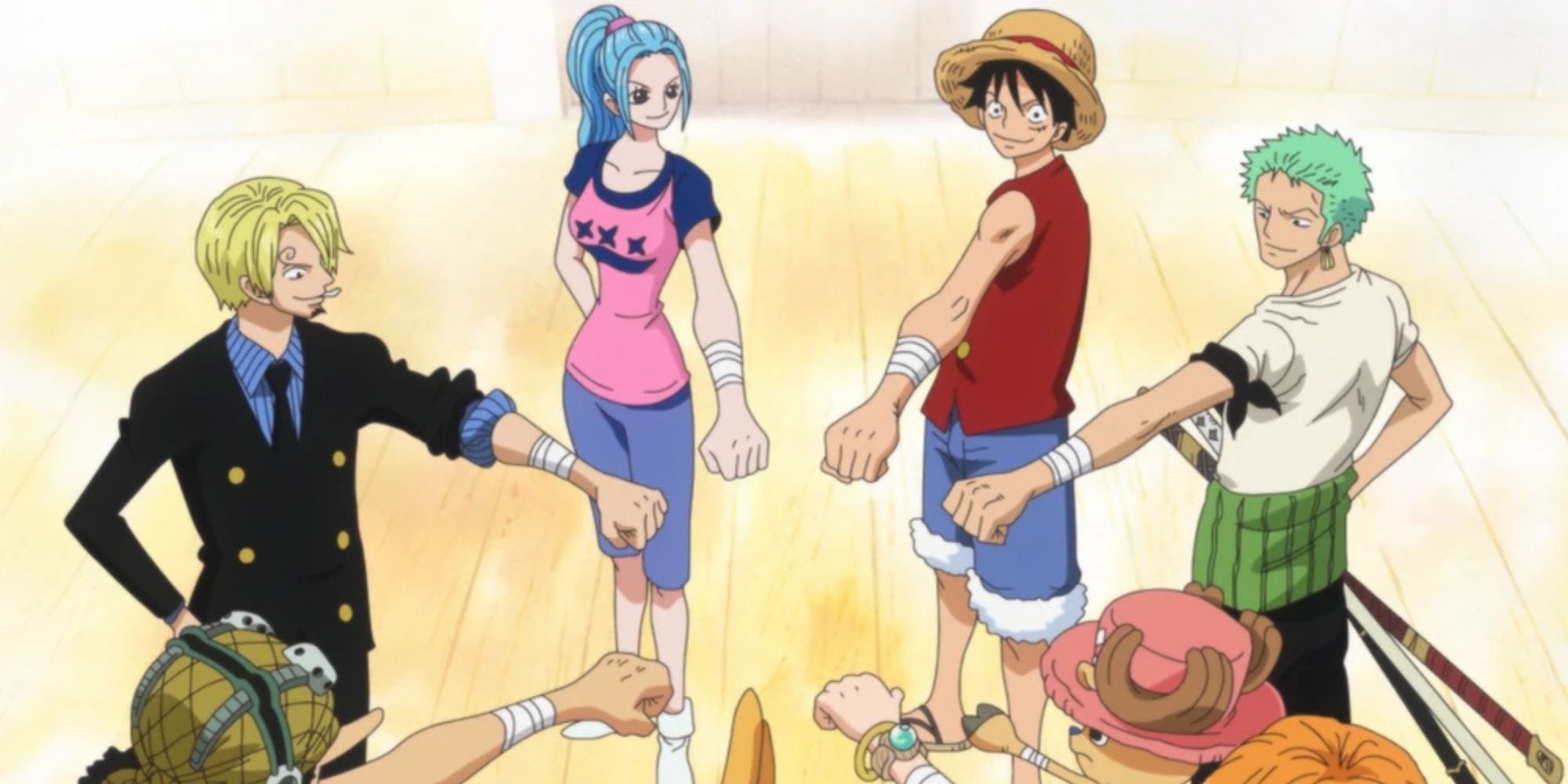 Vivi with the Straw Hat Pirates.