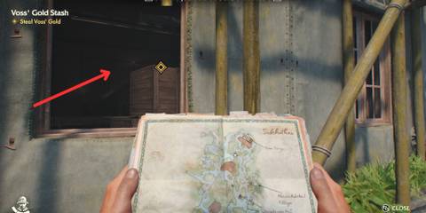 Voss' Gold Stash map location in Indiana Jones and the Great Circle