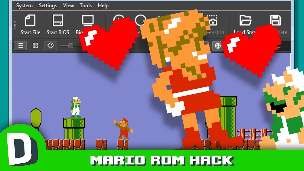 thumbnail image for mario rom hack