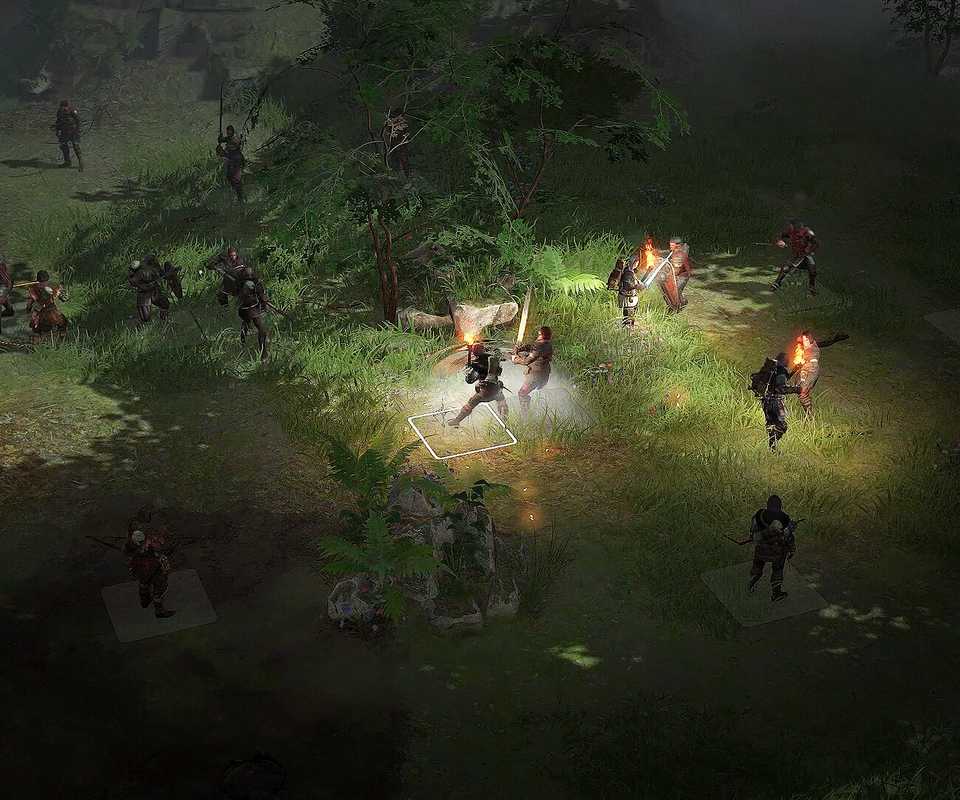 Wartales characters battling