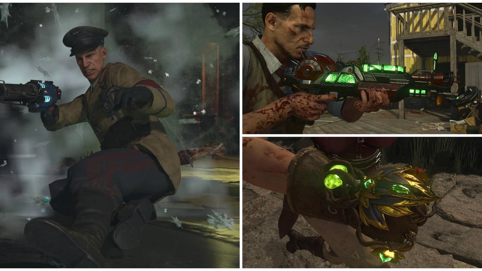 winter's howl, hand of gaia, ray gun mk2