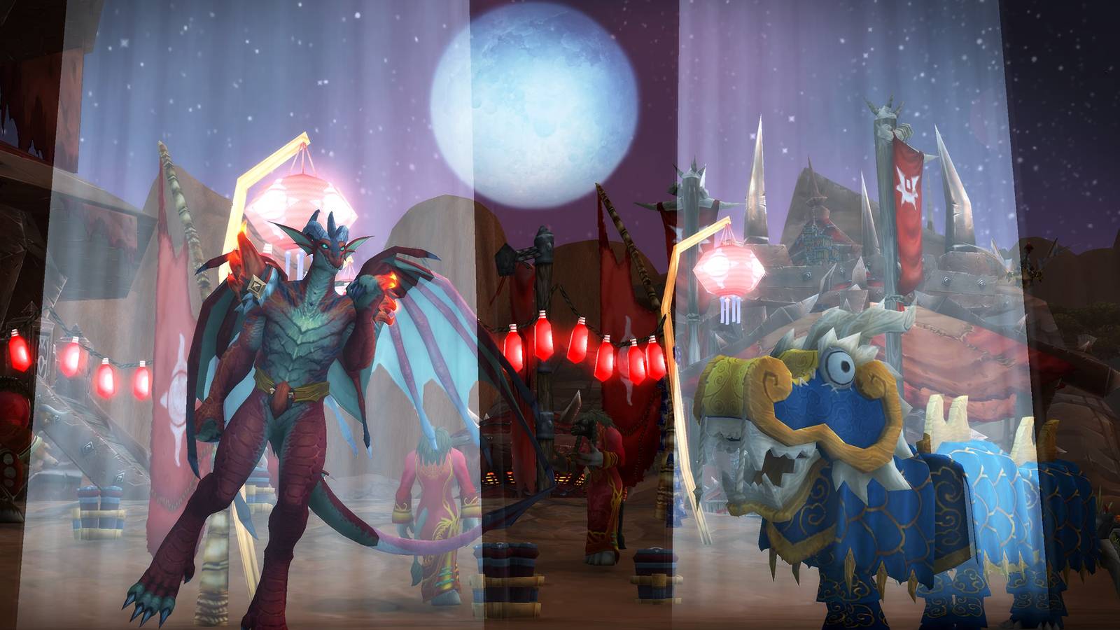 world of warcraft lunar festival 2025 lunar launcher new mount