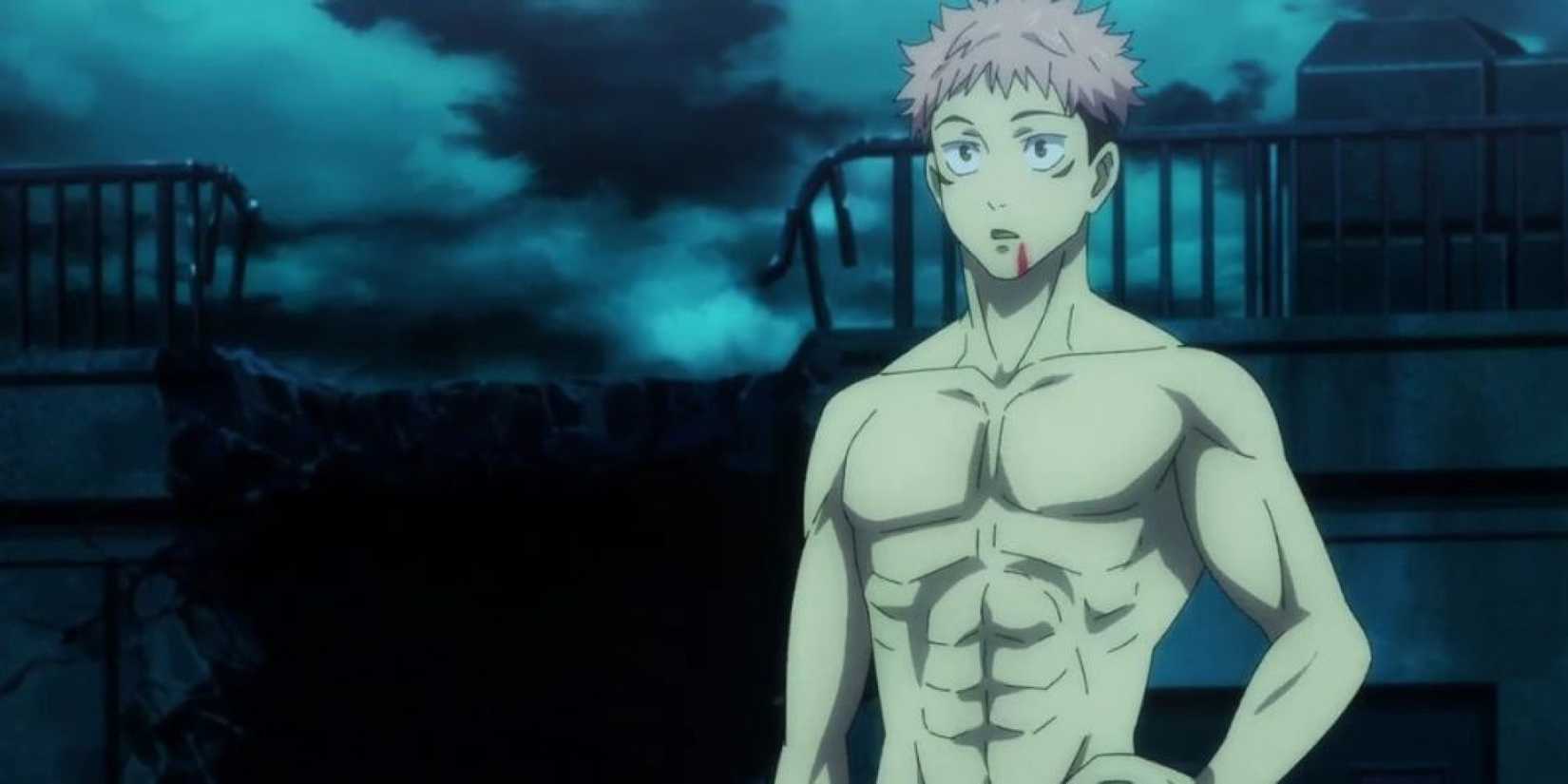 Yuji Itadori shirtless (1)