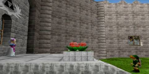 Zelda and Link meet back again as kids.