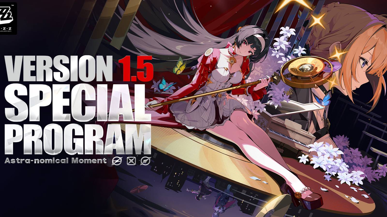 zenless zone zero version 1.5 banner with astra and evelyn