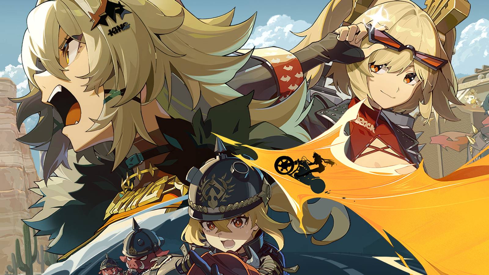 A promotional visual of Zenless Zone Zero's Sons of Calydon