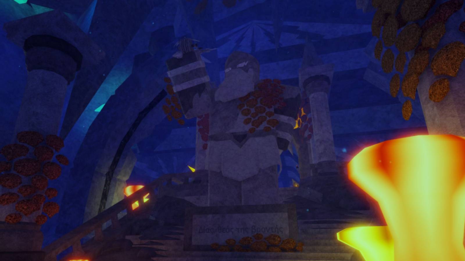 Fisch huge statue of Zeus