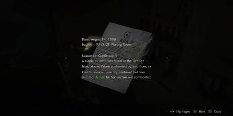 The Player Reading The Confiscation Report 