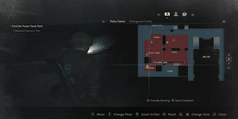 The Location Of The Second Spare Key On The Map 