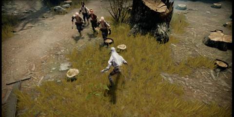 Fighting Bandits in the Early Game of V Rising